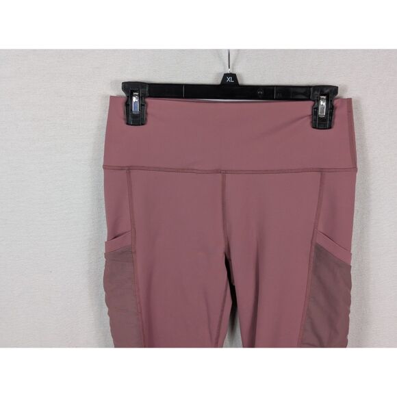 Fabletics PowerHold Leggings w/ Pockets Salmon Women's Size Medium - Picture 2 of 13